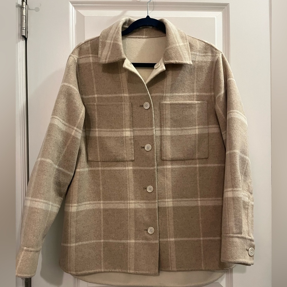 Banana Republic Double Face Reversiblee Shirt Jacket